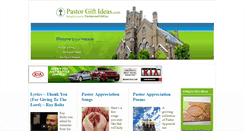 Desktop Screenshot of pastorgiftideas.com